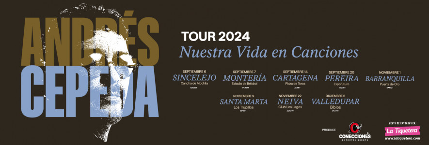 ANDRES CEPEDA / Nuestra Vida en Canciones Tour 2024