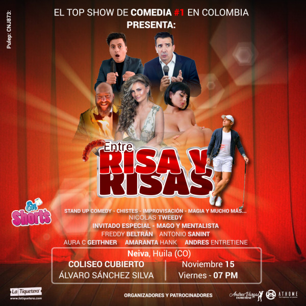 El top Show de comedia # 1 de Colombia en Neiva