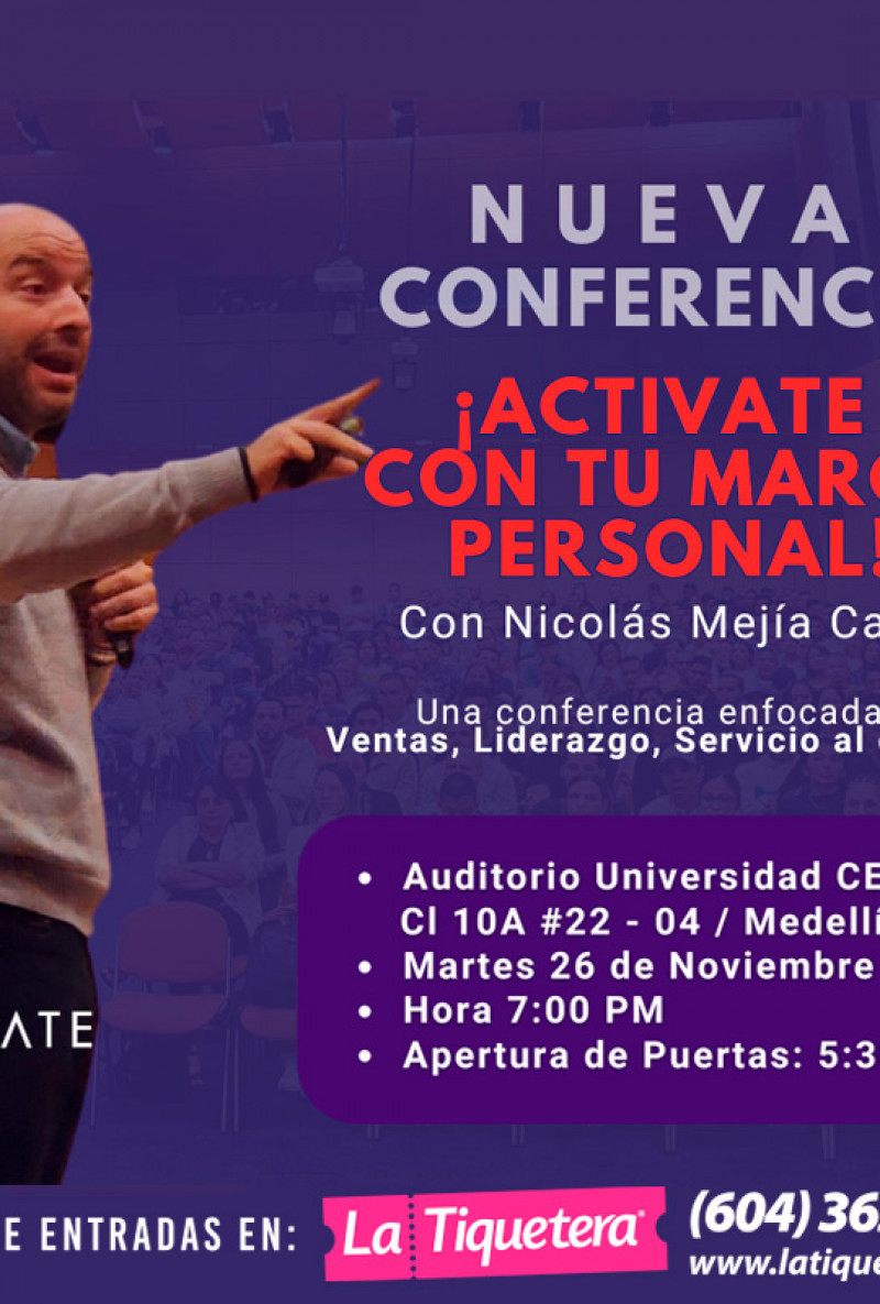 Activate, con tu marca personal - Medellín