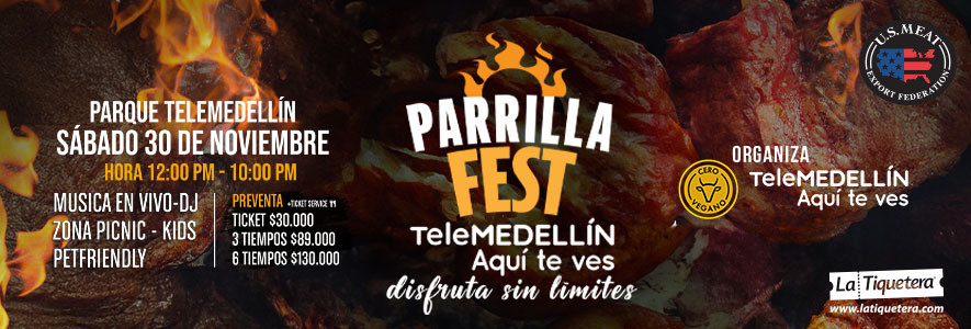 Parrilla Fest Telemedellín by Cero Vegano