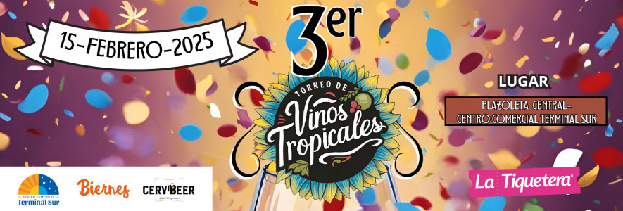 3er torneo Vinos tropicales - Medellín