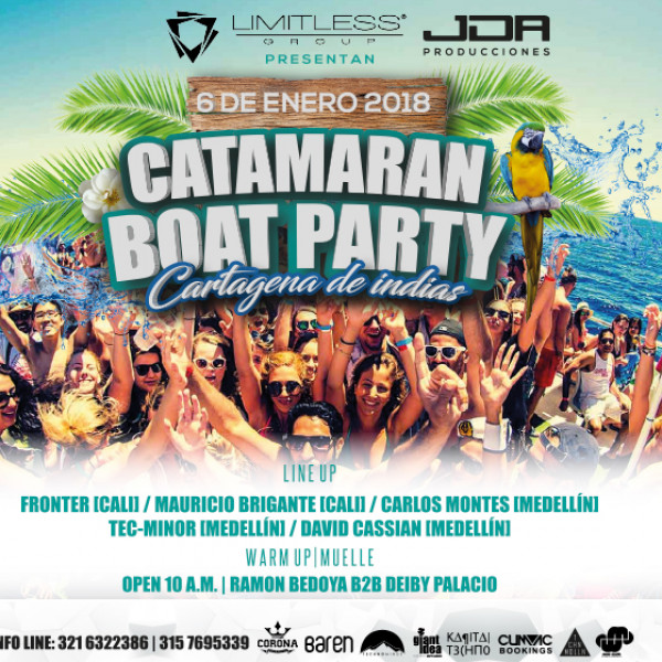 CATAMARAN BOAT PARTY