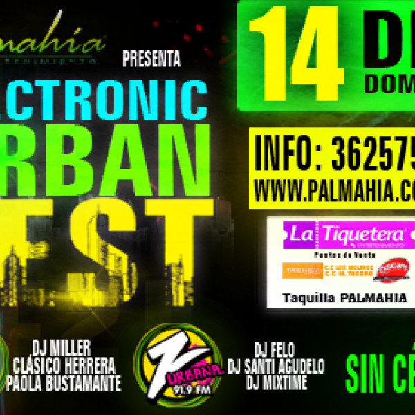 Electronic Urban Fest Sin Cédula