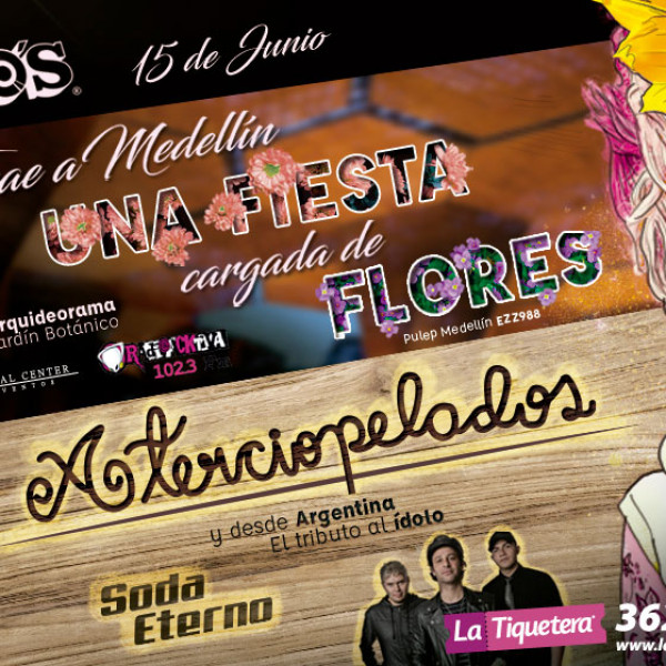 UNA FIESTA CARGADA DE FLORES