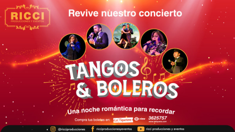 Noche de tangos y boleros