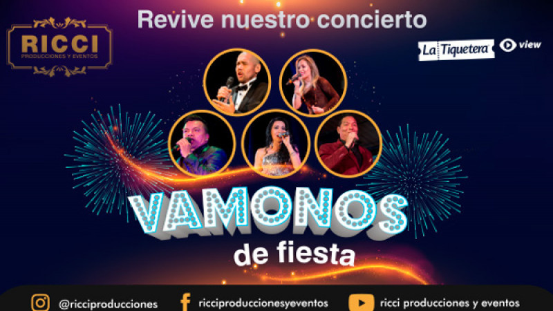 Vámonos de fiesta con la música tropical