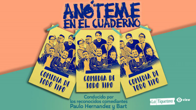 ANÓTEME EN EL CUADERNO